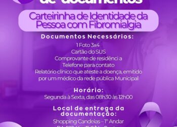 Candeias: Pessoas com fibromialgia já podem solicitar carteirinha que garante prioridade em diversos atendimentos