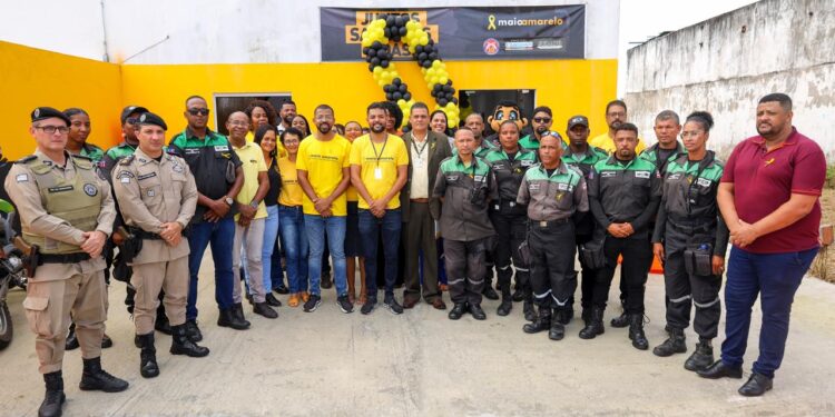 Candeias: SEMOB inicia campanha Maio Amarelo com ações educativas na BA-522