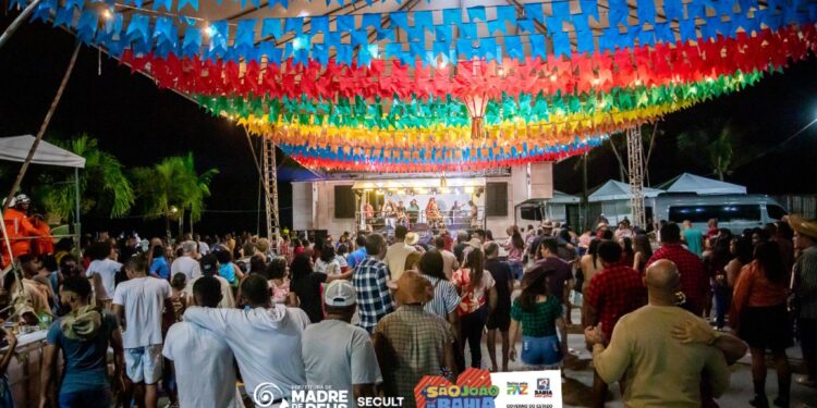 Arraiá da Gente 2025 celebra tradição e reúne famílias em clima de alegria e segurança em Madre de Deus