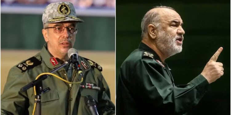 Israel ataca instalações nucleares no Irã e mata os 2 principais líderes militares do país