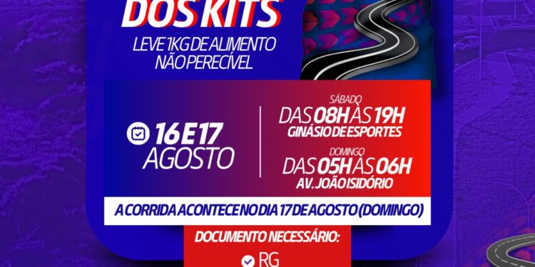 Candeias Run 6K: Entrega dos kits para a corrida acontece nos dias 16 e 17; veja onde retirar