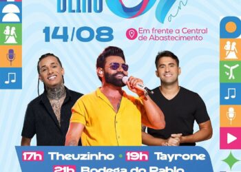 ‘O arrocha nasceu aqui’: Prefeitura de Candeias divulga horário dos shows da Bodega do Pablo, Tayrone e Theuzinho