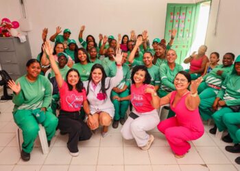 Outubro Rosa: Ação da SEMAN valoriza servidoras e reforça a importância do autocuidado e combate ao câncer de mama