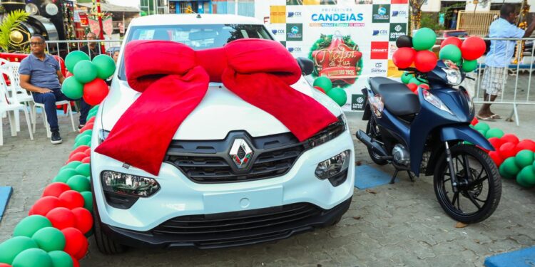 Candeias: Prêmios da Campanha do Natal de Luz 2025 ficam para moradores da cidade