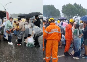 Caminhada de Nikolas: 72 feridos e oito em estado grave após queda de raio em ato no DF