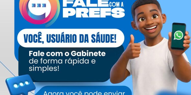 Fale com a Prefs: Candeias inova e cria ponte direta entre o povo e o gabinete do prefeito