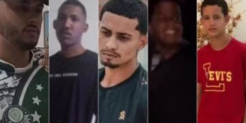 Cinco jovens de 18 a 28 anos: Foram as vítimas fatais, do grave acidente na BR-324