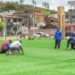 Candeias: Prefeitura inicia instalação de grama sintética no campo da Urbis 2