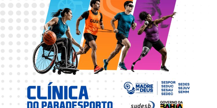 Madre de Deus recebe Clínica do Paradesporto com foco em inclusão, cidadania e transformação social