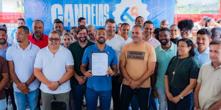 Ordem de serviço do Portal da Cidade é assinada pelo Prefeito Eriton Ramos